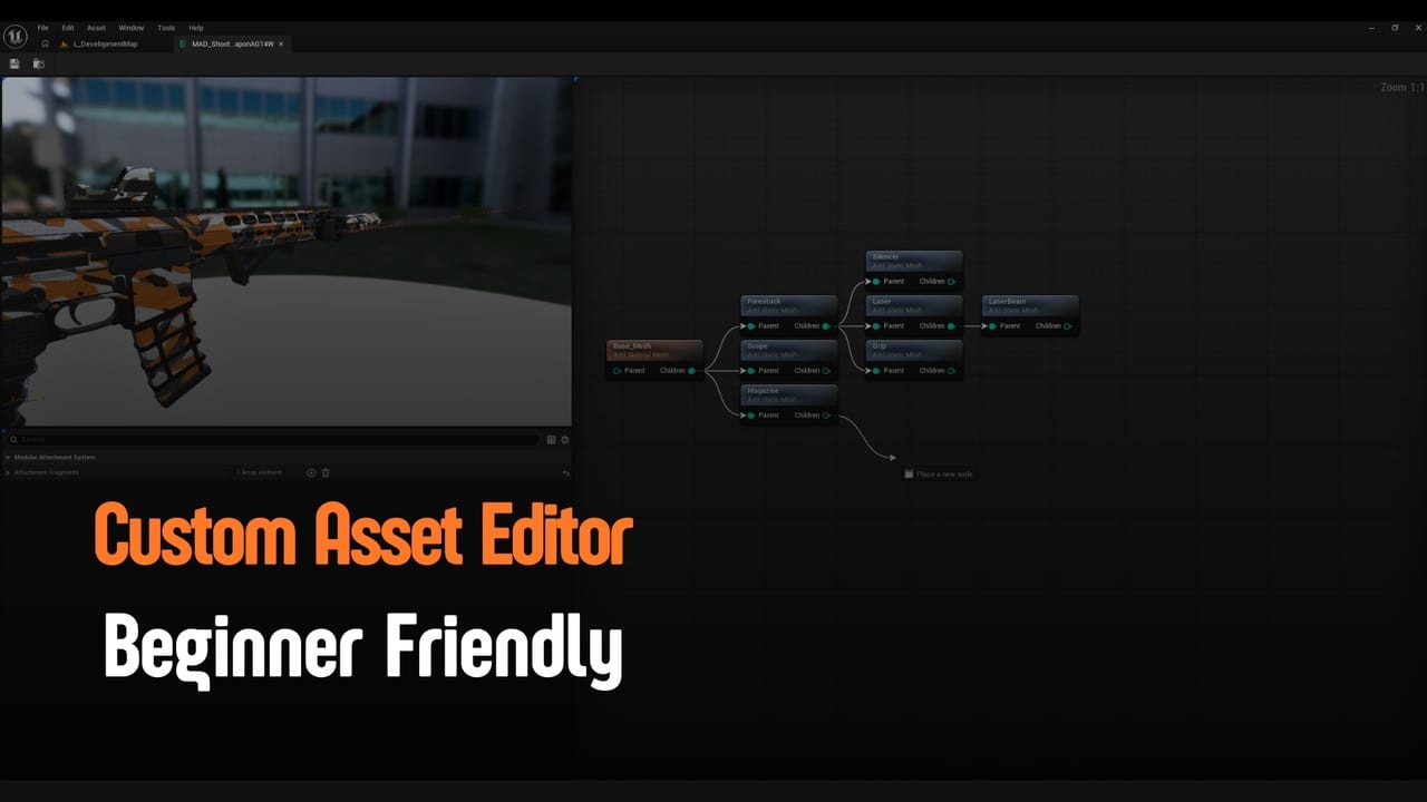 Özel asset editörü